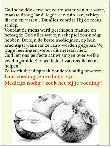 Voeding Medicijn